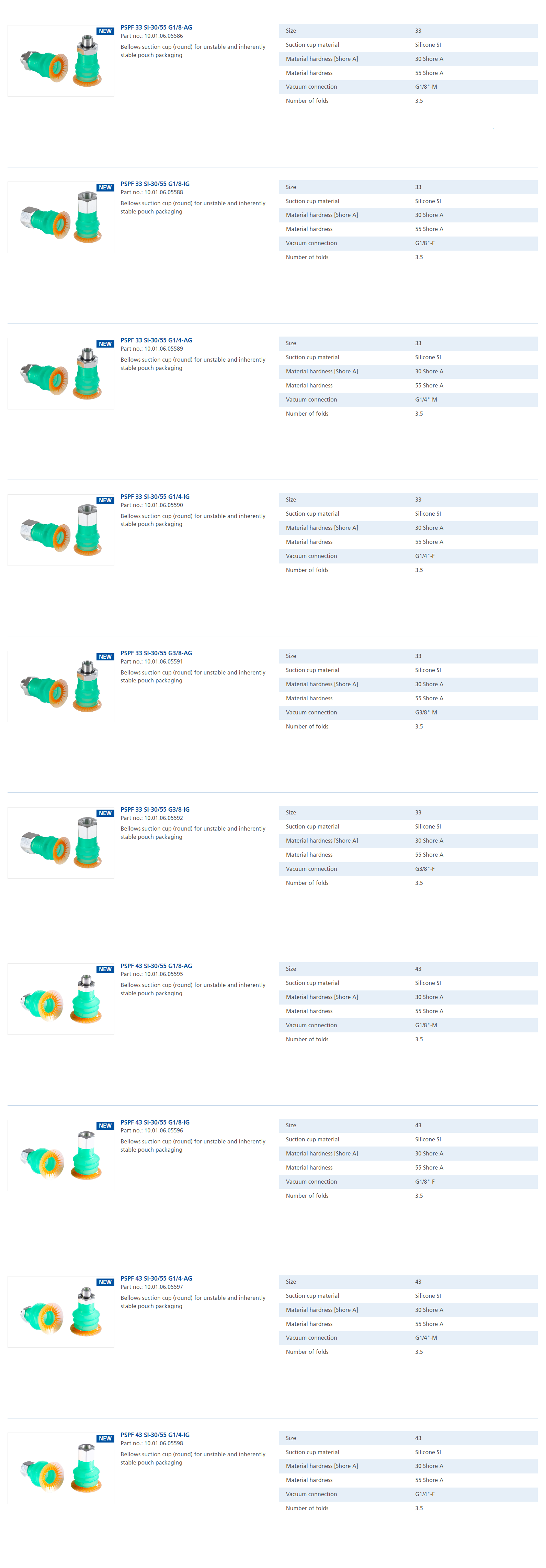 Suction Cup PSPF